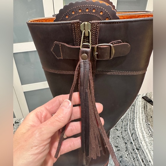 Penelope Chilvers Standard Tassel Knee-High Riding Boots - Picture 8 of 15